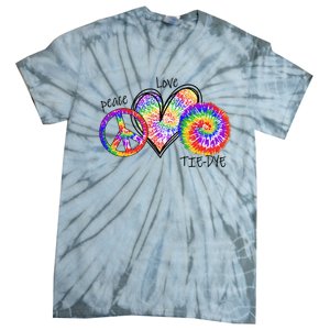 Peace Sign Love 60S 70S Tie Dye Hippie Costume Nonconformist Tie-Dye T-Shirt