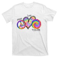 Peace Sign Love 60S 70S Tie Dye Hippie Costume Nonconformist T-Shirt