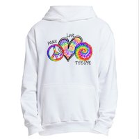 Peace Sign Love 60S 70S Tie Dye Hippie Costume Nonconformist Urban Pullover Hoodie