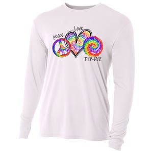 Peace Sign Love 60S 70S Tie Dye Hippie Costume Nonconformist Cooling Performance Long Sleeve Crew