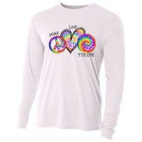 Peace Sign Love 60S 70S Tie Dye Hippie Costume Nonconformist Cooling Performance Long Sleeve Crew