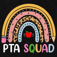 PTA Squad Leopard Rainbow Physical Therapist Assistant PTA Ladies PosiCharge Tri-Blend Wicking Tank