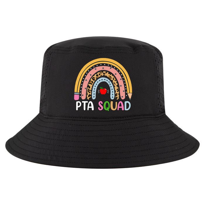 PTA Squad Leopard Rainbow Physical Therapist Assistant PTA Cool Comfort Performance Bucket Hat