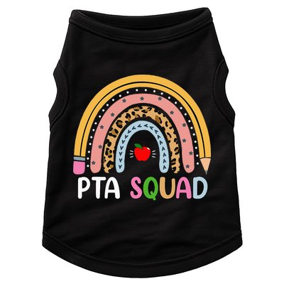 PTA Squad Leopard Rainbow Physical Therapist Assistant PTA Doggie Tank