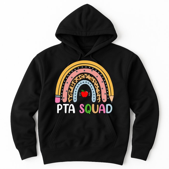 PTA Squad Leopard Rainbow Physical Therapist Assistant PTA Hoodie