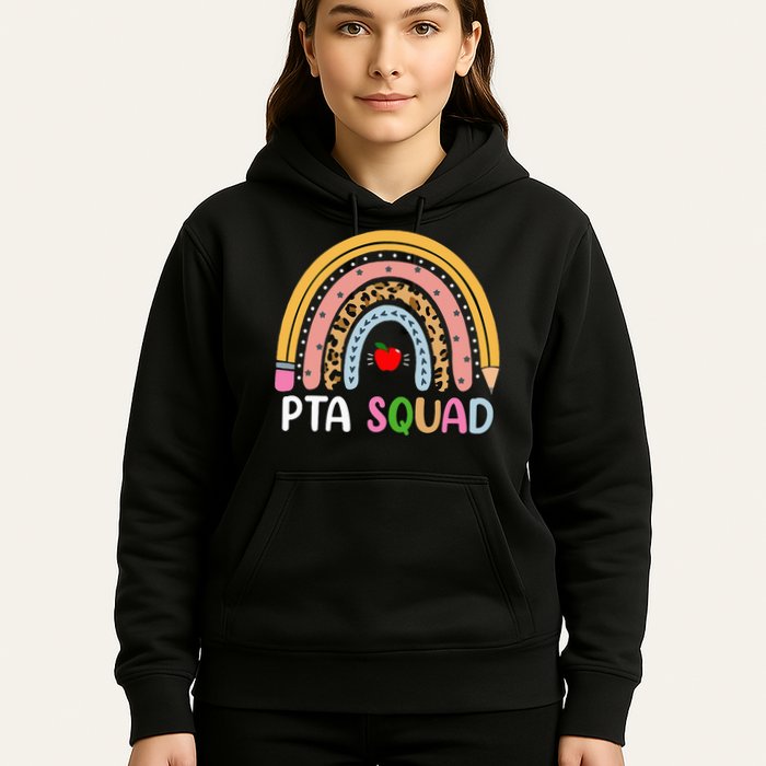 PTA Squad Leopard Rainbow Physical Therapist Assistant PTA Hoodie