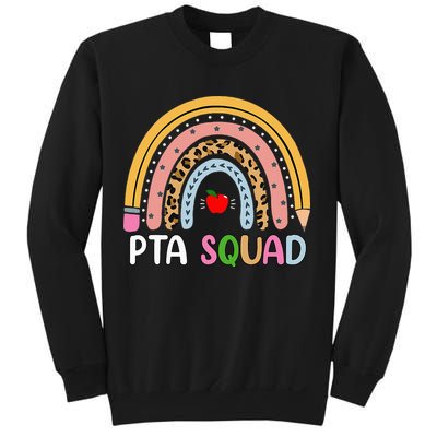 PTA Squad Leopard Rainbow Physical Therapist Assistant PTA Sweatshirt