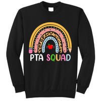 PTA Squad Leopard Rainbow Physical Therapist Assistant PTA Sweatshirt