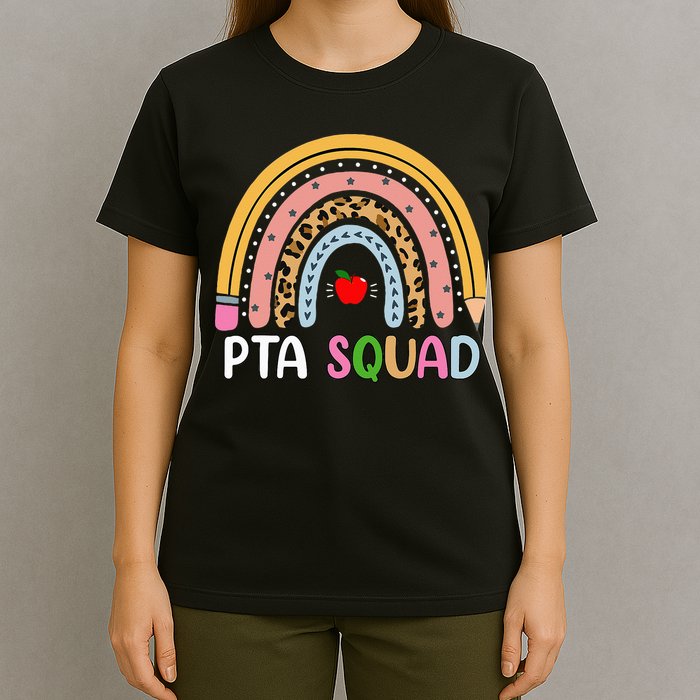 PTA Squad Leopard Rainbow Physical Therapist Assistant PTA T-Shirt