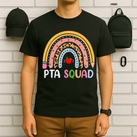 PTA Squad Leopard Rainbow Physical Therapist Assistant PTA T-Shirt
