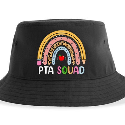 PTA Squad Leopard Rainbow Physical Therapist Assistant PTA Sustainable Bucket Hat