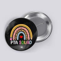 PTA Squad Leopard Rainbow Physical Therapist Assistant PTA Button