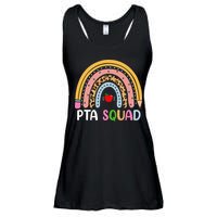 PTA Squad Leopard Rainbow Physical Therapist Assistant PTA Ladies Essential Flowy Tank
