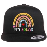 PTA Squad Leopard Rainbow Physical Therapist Assistant PTA Flatbill Hat