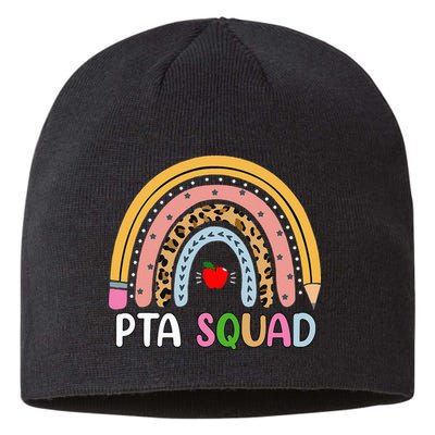 PTA Squad Leopard Rainbow Physical Therapist Assistant PTA Sustainable Beanie