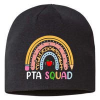 PTA Squad Leopard Rainbow Physical Therapist Assistant PTA Sustainable Beanie
