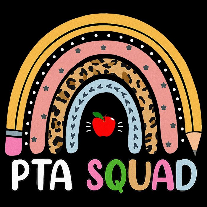 PTA Squad Leopard Rainbow Physical Therapist Assistant PTA 16 in Basic Backpack