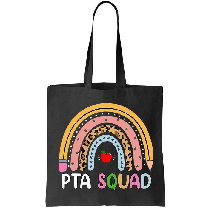PTA Squad Leopard Rainbow Physical Therapist Assistant PTA Bag