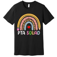 PTA Squad Leopard Rainbow Physical Therapist Assistant PTA Premium T-Shirt
