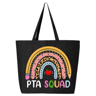 PTA Squad Leopard Rainbow Physical Therapist Assistant PTA 25L Jumbo Tote