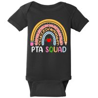 PTA Squad Leopard Rainbow Physical Therapist Assistant PTA Baby Bodysuit