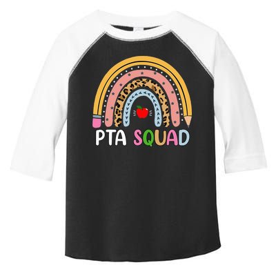 PTA Squad Leopard Rainbow Physical Therapist Assistant PTA Toddler Fine Jersey T-Shirt