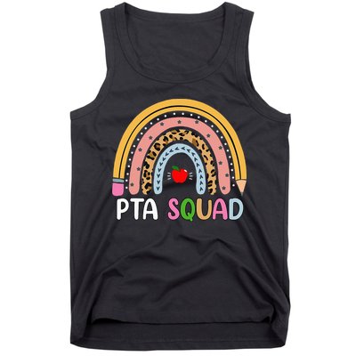 PTA Squad Leopard Rainbow Physical Therapist Assistant PTA Tank Top