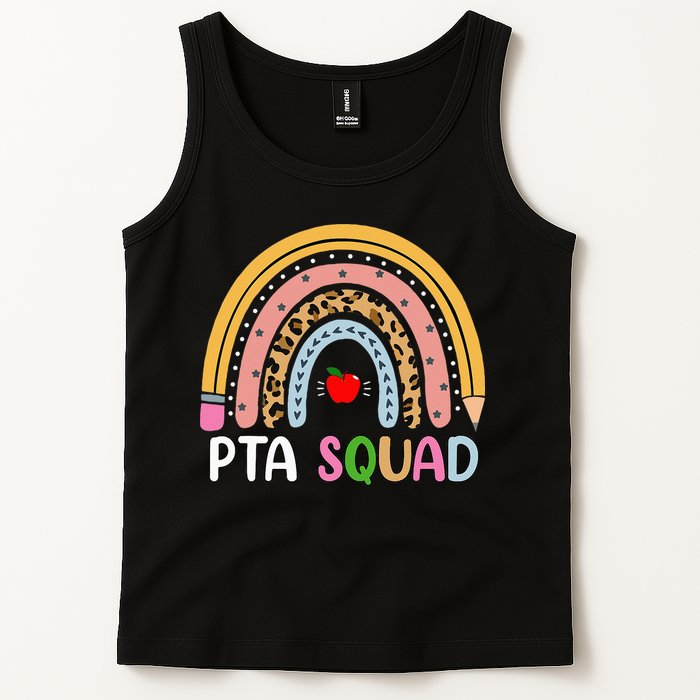 PTA Squad Leopard Rainbow Physical Therapist Assistant PTA Tank Top