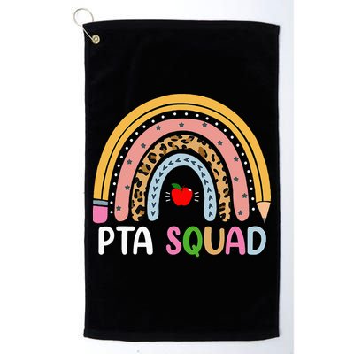 PTA Squad Leopard Rainbow Physical Therapist Assistant PTA Golf Towel