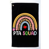 PTA Squad Leopard Rainbow Physical Therapist Assistant PTA Golf Towel