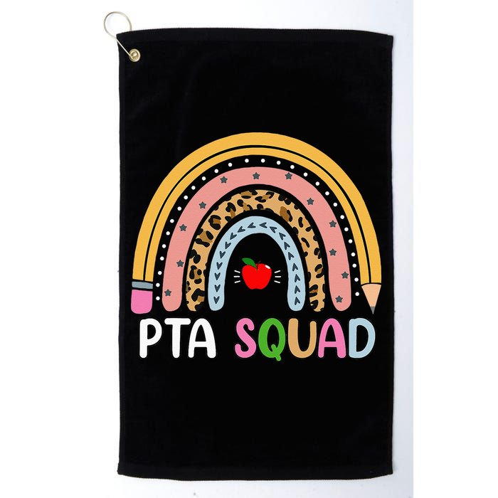 PTA Squad Leopard Rainbow Physical Therapist Assistant PTA Golf Towel
