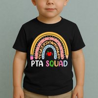 PTA Squad Leopard Rainbow Physical Therapist Assistant PTA Toddler T-Shirt