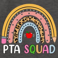 PTA Squad Leopard Rainbow Physical Therapist Assistant PTA Vector Backpack