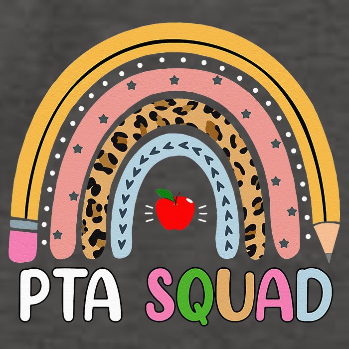PTA Squad Leopard Rainbow Physical Therapist Assistant PTA Vector Backpack