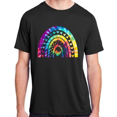 PEACE SIGN LOVE Shirt 60s 70s Tie Dye Hippie Costume Adult ChromaSoft Performance T-Shirt