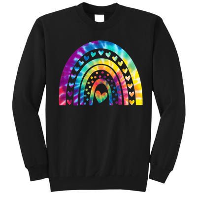 PEACE SIGN LOVE Shirt 60s 70s Tie Dye Hippie Costume Tall Sweatshirt