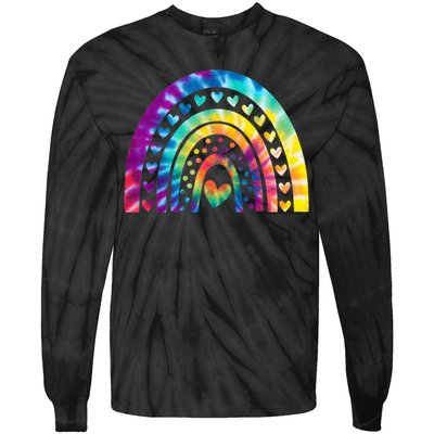 PEACE SIGN LOVE Shirt 60s 70s Tie Dye Hippie Costume Tie-Dye Long Sleeve Shirt