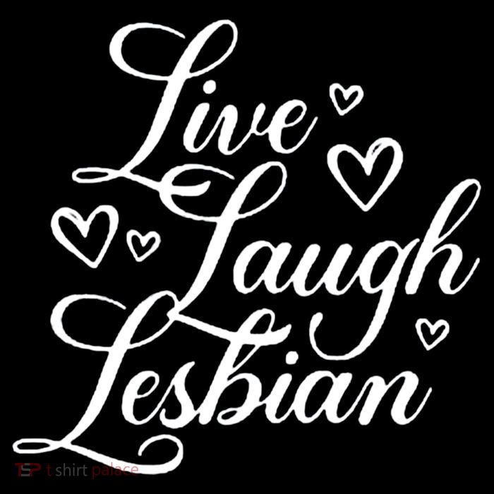 Pander Store Live Laugh Lesbian Kids T-Shirt