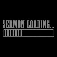 Pastor Sermon Loading Funny Preacher Bible Christian Faith  16 in Basic Backpack