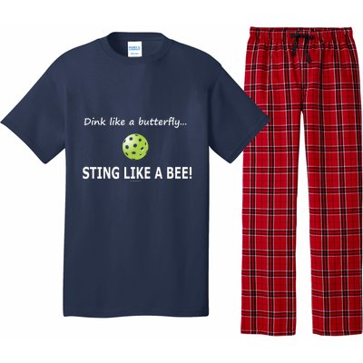 Pickleball Dink like a butterfly Sting Like A Bee Pajama Set