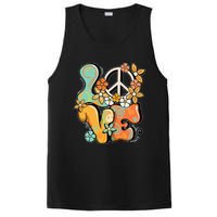 Peace Sign Love 60s 70s Costume Groovy Hippie Theme Party PosiCharge Competitor Tank