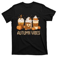 Pumpkin Spice Latte Fall Autumn Vibes Pumpkin Spice Coffee T-Shirt