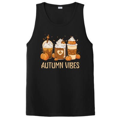 Pumpkin Spice Latte Fall Autumn Vibes Pumpkin Spice Coffee PosiCharge Competitor Tank