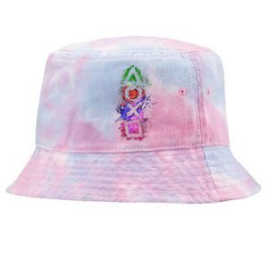 Playstation Symbol Logo Tie-Dyed Bucket Hat