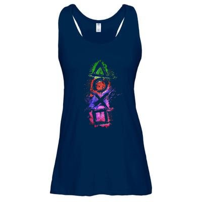 Playstation Symbol Logo Ladies Essential Flowy Tank