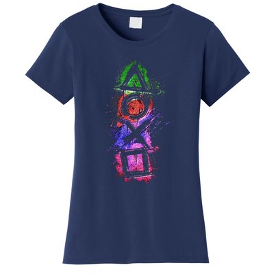 Playstation Symbol Logo Women's T-Shirt