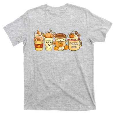 Pumpkin Spice Latte Fall Coffee Warm Cozy Fall Season T-Shirt