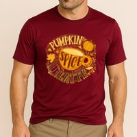 Pumpkin Spice Latte Emblem Sign Cooling Performance Crew T-Shirt