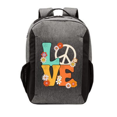 Peace Sign Love 60 s 70s Outfits For  Vector Backpack