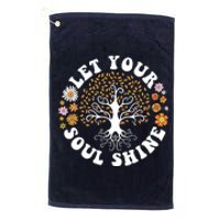 PEACE SIGN LOVE 60s 70s Tie Dye Hippie Halloween Costume Platinum Collection Golf Towel